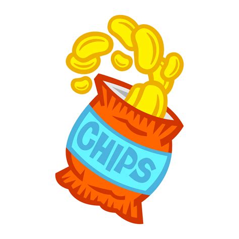 fake chip bag gif|chip bag clipart.